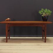 Table basse en teck, design danois, années 1970, production : Danemark