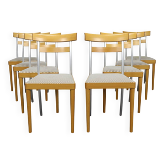 8x Postmodern Dining Chair by Arco, 1990s