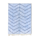 Modern Moroccan carpet blue contemporary art 150x240cm