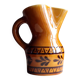 Vintage cider jug in Breton faience from Argoat - Gourin Brittany