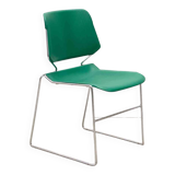 ChaiseChaise vintage design Matrix par Thomas Tolleson verte