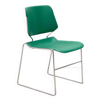 ChairVintage Matrix design chair by Thomas Tolleson green