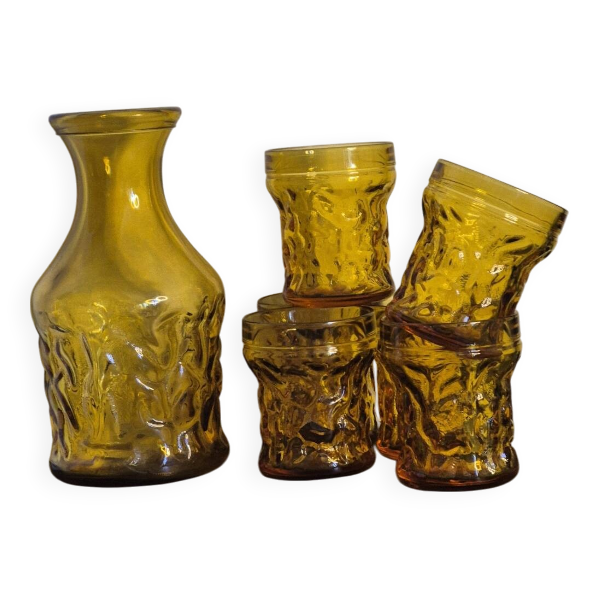 Carafe and glasses