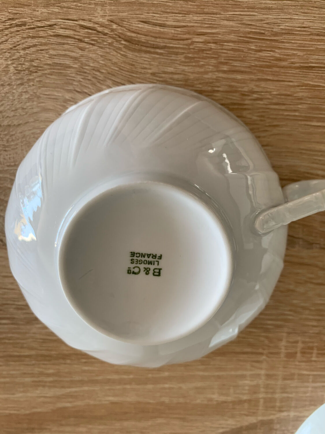 Lot 2 large cups Bernardaud and C