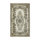 Hand-Knotted Carved Oriental 1970s 171 cm x 283 cm Grey Carpet