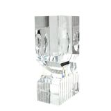 Sven Palmqvist, modern glass sculpture, Orrefors Sweden 1971