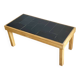 Vintage Maison Regain coffee table in solid elm – 1970s – Top