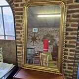 Antique Louis Philippe style gilded mirror