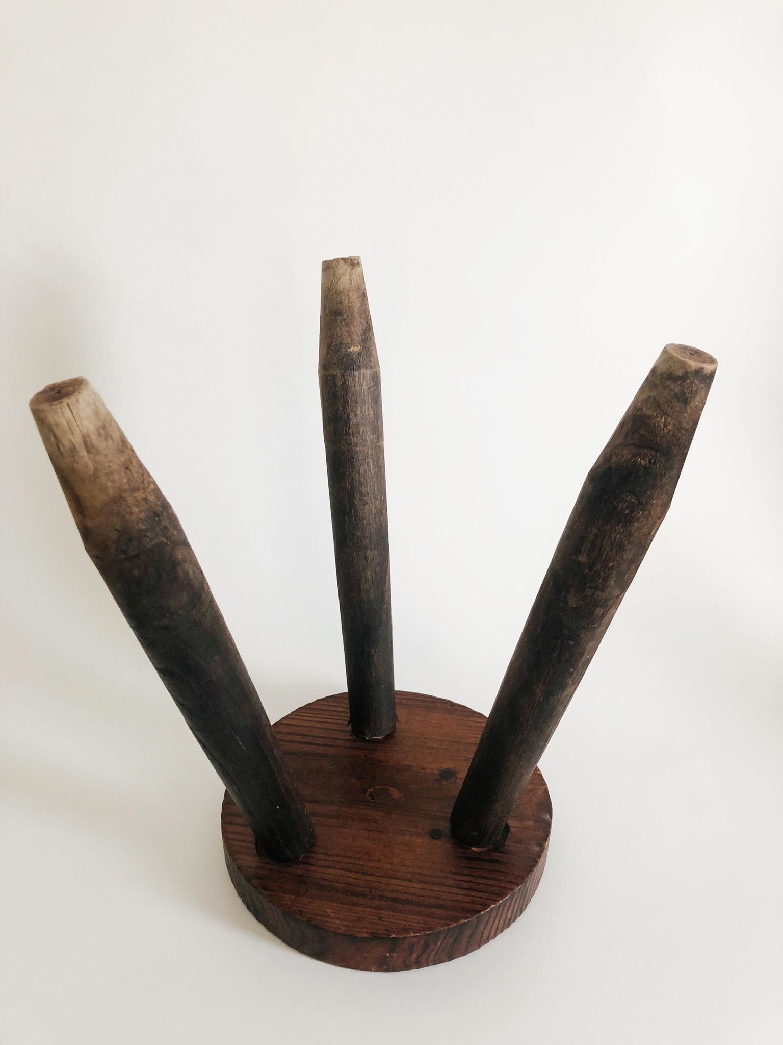 Old farm stab tripod