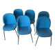 Chaises Gubi, Beetle bleu
