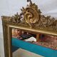 Miroir doré mouluré classique, années 50