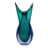 Vase de Murano à col tranché par Flavio Poli