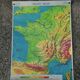 Old MDI map France geology and relief J.Bertin.