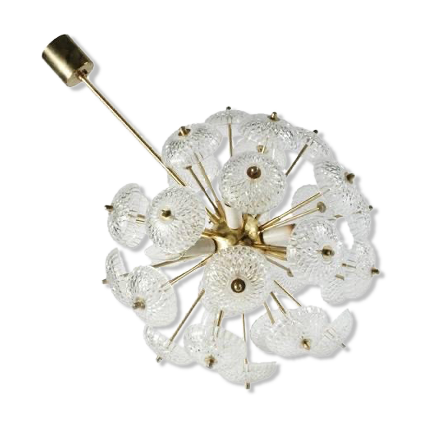 Lustre de pissenlit Spoutnik vintage