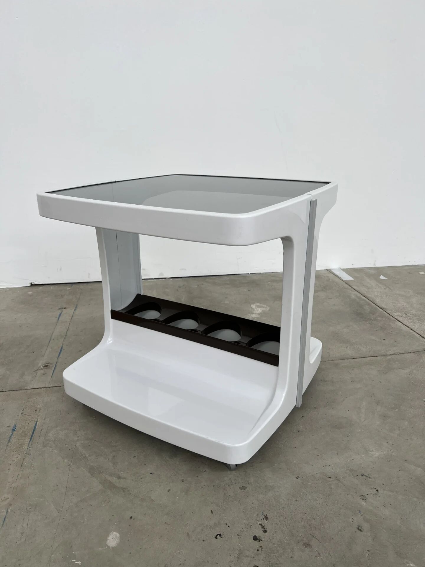 Rolling dessert trolley Marc Held — Prisunic 1970s