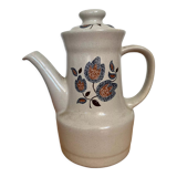 Saint Amand enameled stoneware coffee maker, Sologne decor
