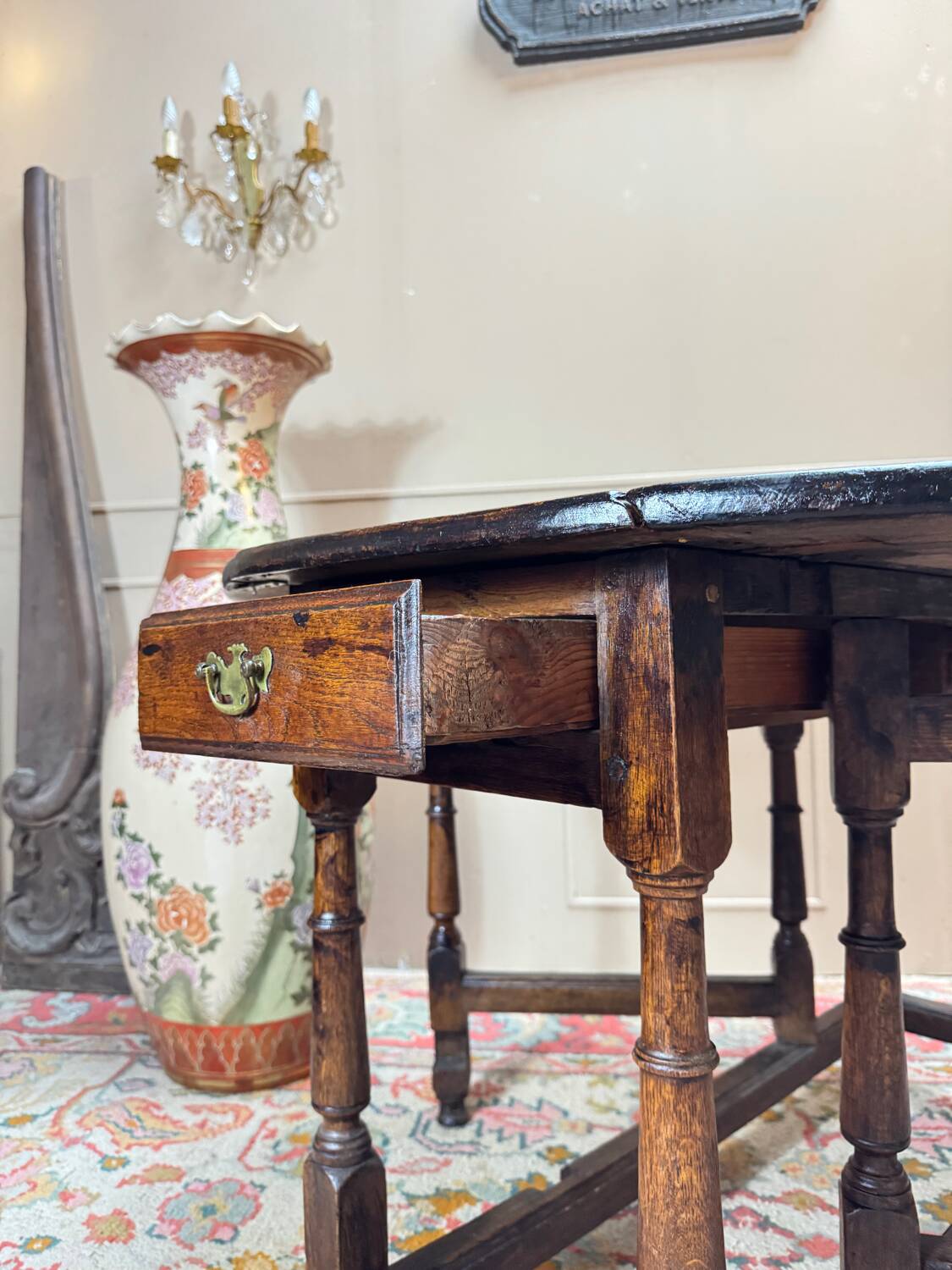 Table à volets dite « gâte leg », angleterre xviii eme siècle