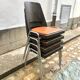 Set of 4 chairs model Barrel Manhattan circa 1970