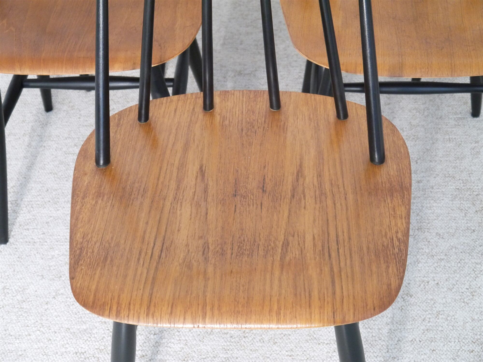 Set of Fanett chairs Scandinavian design by Ilmari Tapiovaara