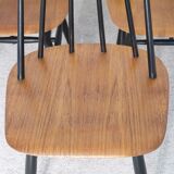 Set of Fanett chairs Scandinavian design by Ilmari Tapiovaara