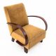 Boucle armchair, designed by J. Halabala, Czechoslovakia, 1930s.