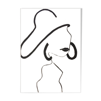 Madame-21 x30cm