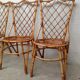 Rattan chairs by Louis Sognot