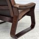 1970s, Danish design by Georg Thams, lounge chair, furniture leather.