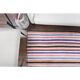Vintage Turkish Oushak Handmade Wool Cotton Pink Kilim Area Rug 137x219
