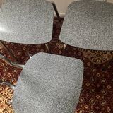 Series of 3 Formica chairs from the 70s