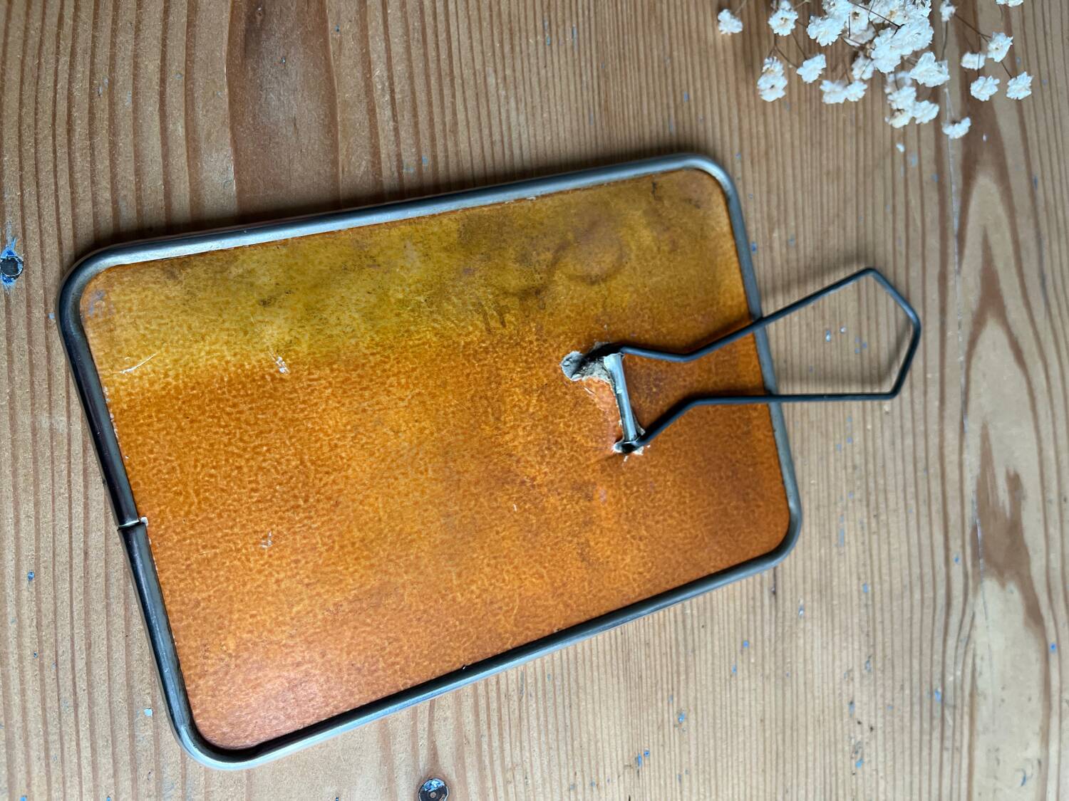 Miroir de barbier vintage 18 x 12,5 cm