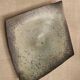 Diamond-shaped Raku bowl signed by Annie Braut