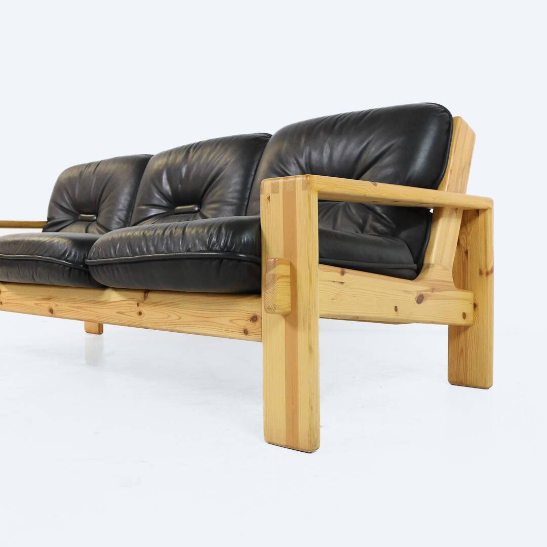 Bonanza Three-seater Sofa by Esko Pajamies for Asko