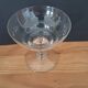 5 coupes à champagne taillées années 1950