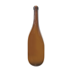 Amber glass decoration vase