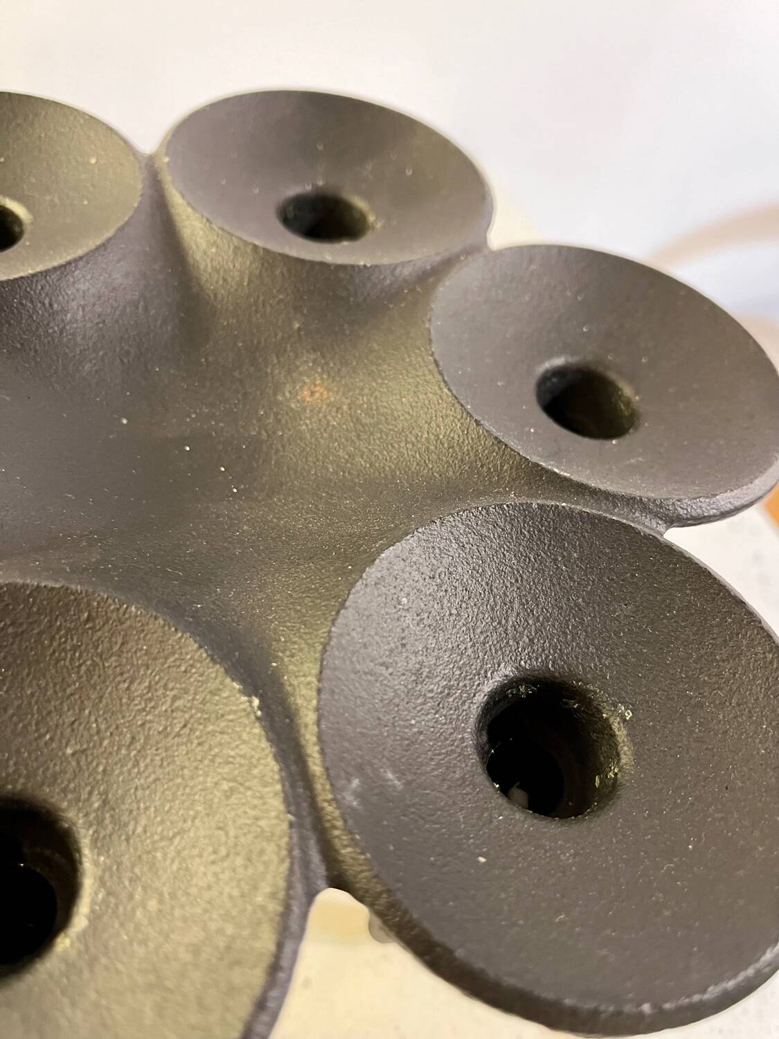 Cast Iron Candle Holder "Hornblower" by Christel & Christer Holmgren