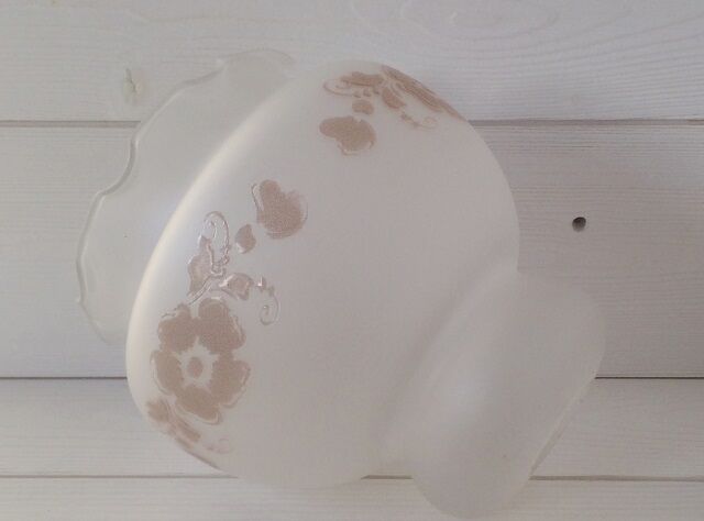 Vintage granite glass hanging from the 70s