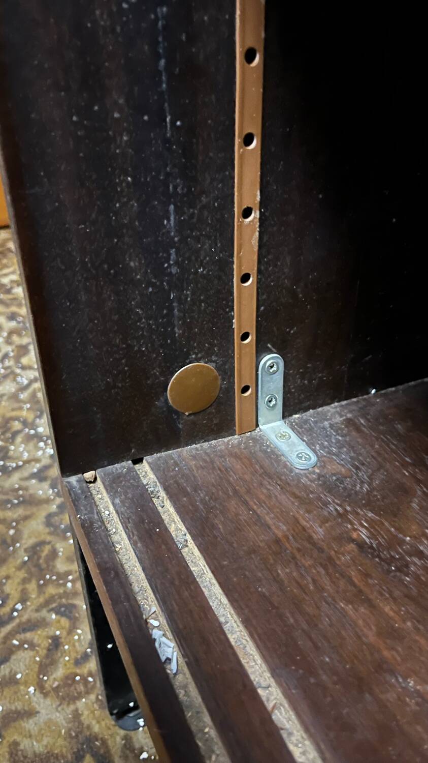 Enfilade placage palissandre vintage 1980