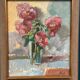 Original Swedish Oil On Canvas – “Bloomer” By Ture Peterson