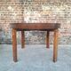 Table et ses 6 chaises vintage en orme, meubles design scandinave