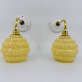 Vintage Clichy wall lights