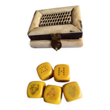 Box made of camel or buffalo bone