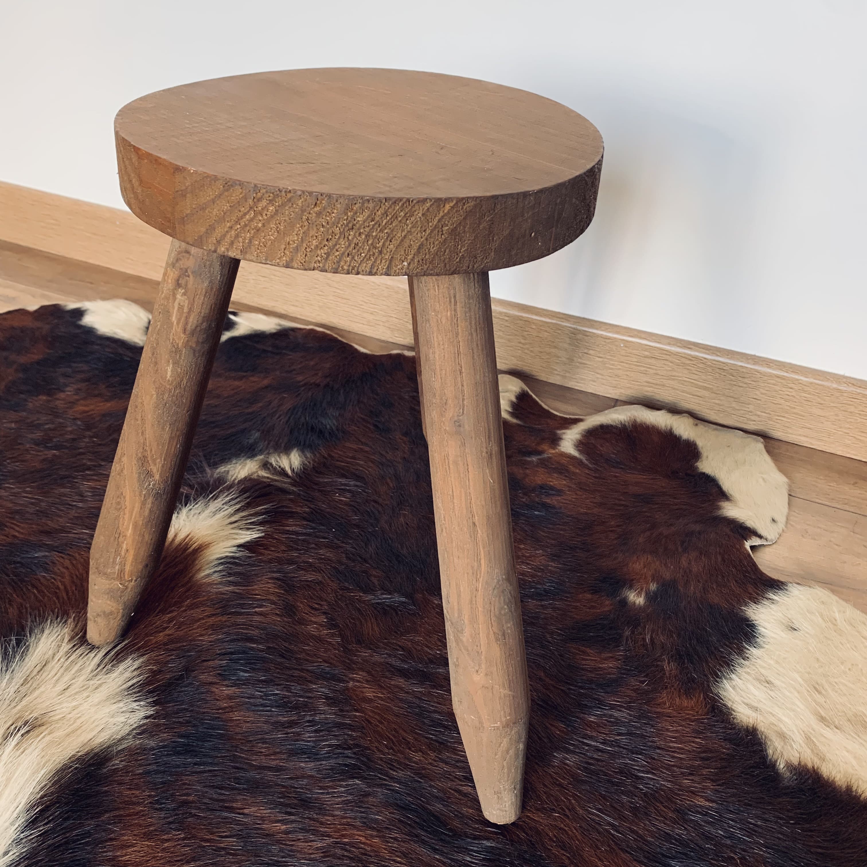 Vintage tripod stool