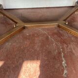 Renaissance-style solid oak table, 20th century.