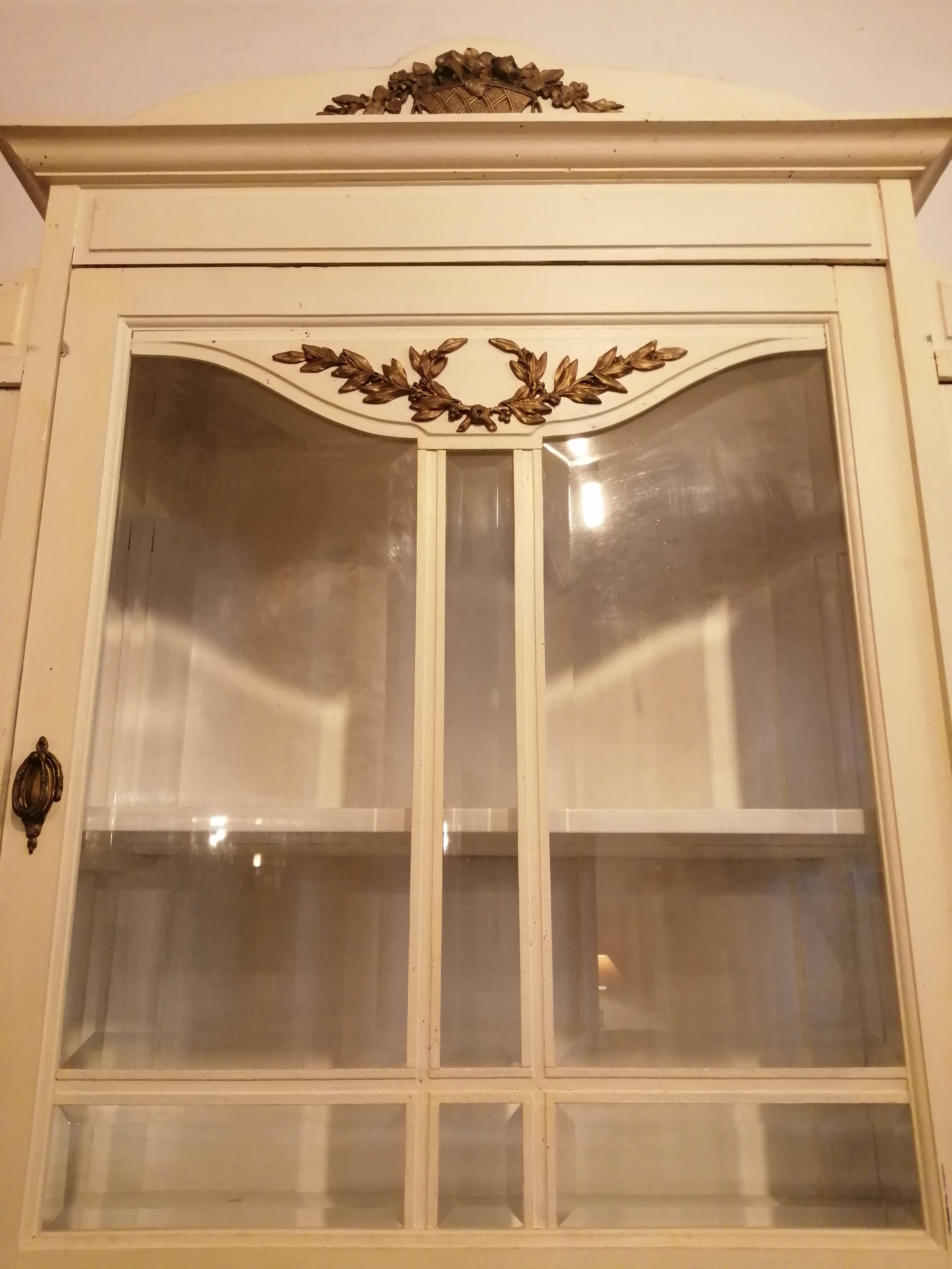 Two-body glass-body art nouveau style