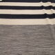 Black cream wool kilim handmade flat woven area rug- 177x232cm