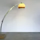 Large extendable arch floor lamp, 1970s