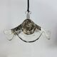 Lampe en verre et métal