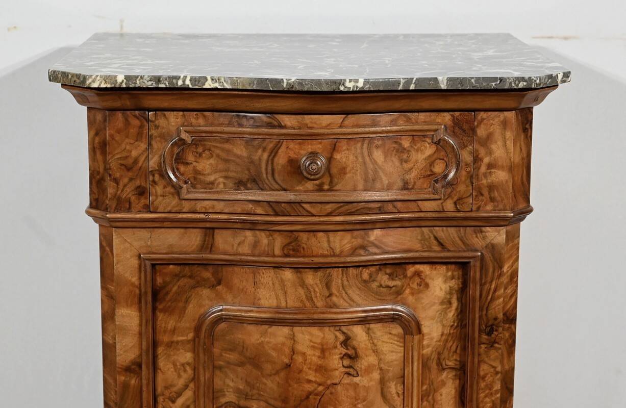 Small Walnut Bedside Cabinet – 1900