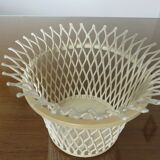 Mathieu Mategot pot cover in expanded metal from the 1950s